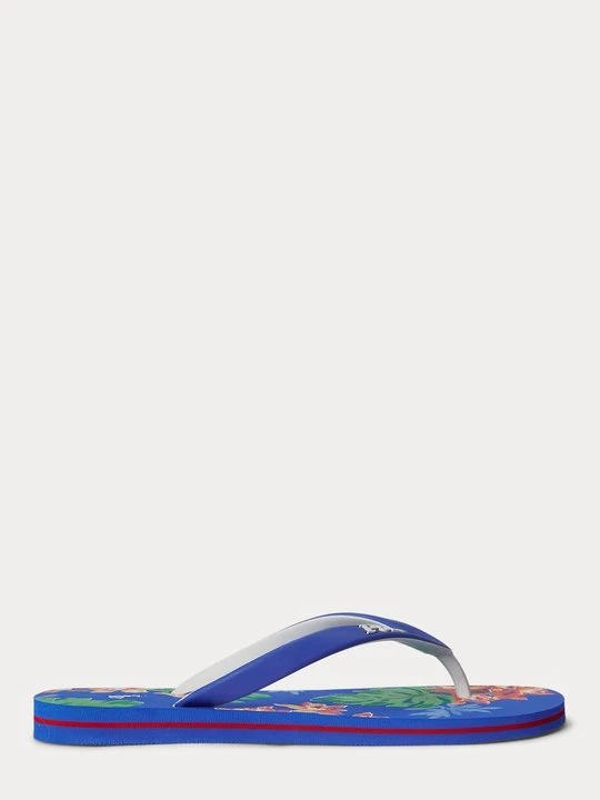 Zdjęcie produktu Japonki Polo Ralph Lauren pomarańczowy