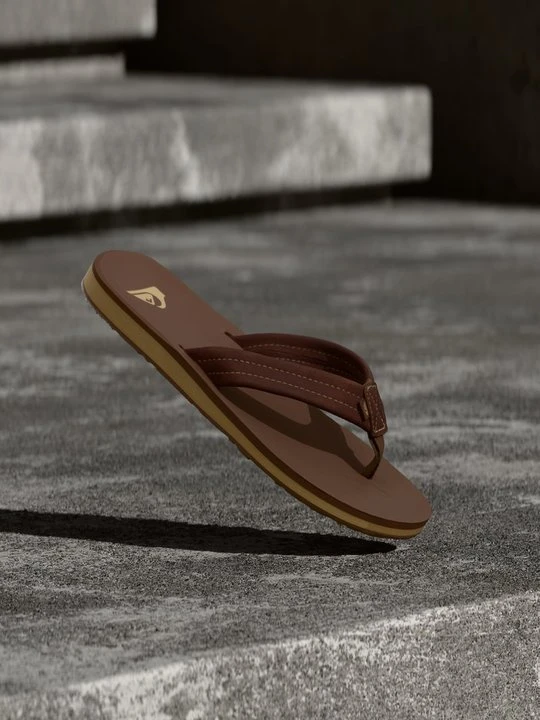 Zdjęcie produktu Japonki Quiksilver ciemnobrązowy
