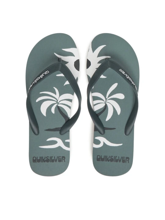 Zdjęcie produktu Japonki Quiksilver Molokai Screen AQYL101427 Zielony
