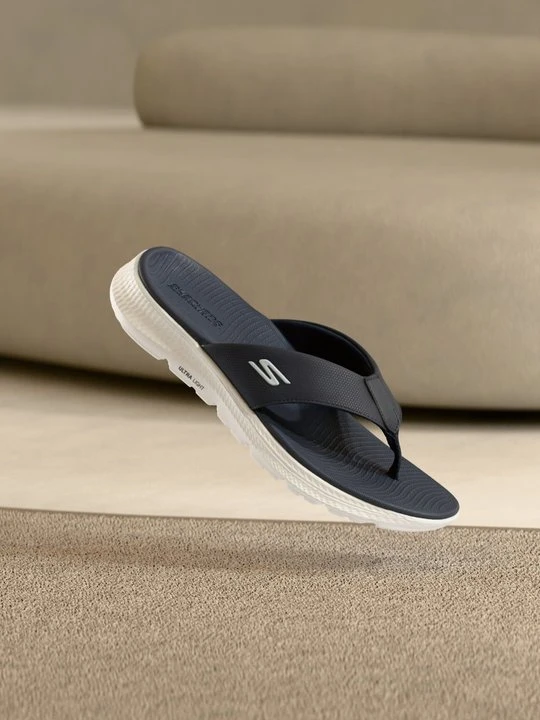Zdjęcie produktu Japonki Skechers granatowy