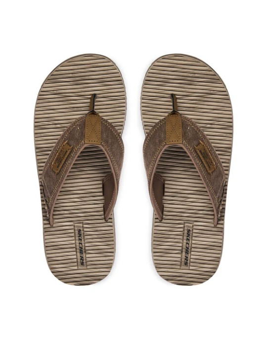 Zdjęcie produktu Japonki Skechers Quill - Seaside 205719 / BRN Brązowy