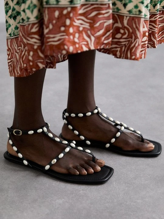 Zdjęcie produktu Japonki Stuart Weitzman czarny