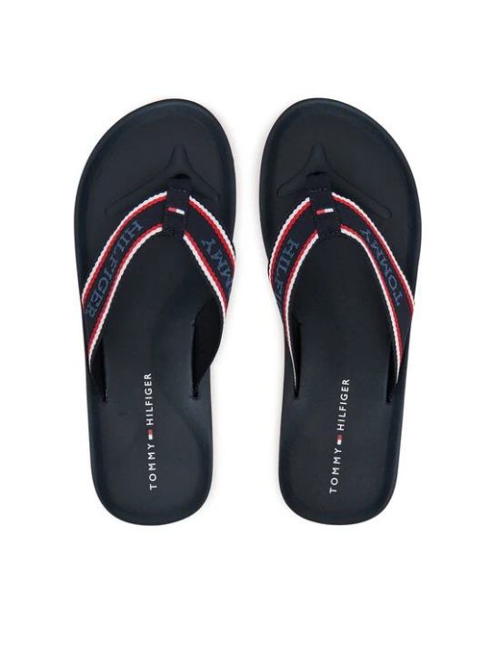 Zdjęcie produktu Japonki Tommy Hilfiger Comfort Hilfiger Beach Sandal FM0FM05510 Granatowy