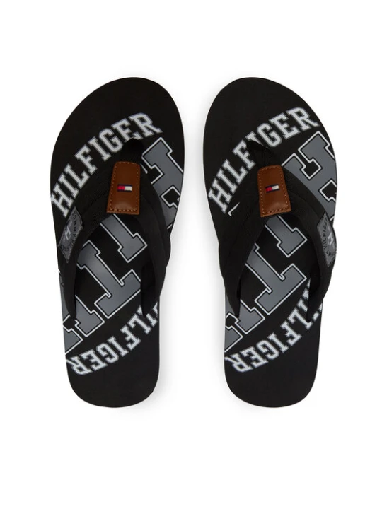 Zdjęcie produktu Japonki Tommy Hilfiger Essential Th Beach Sandal FM0FM01369 Czarny