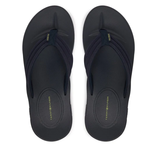 Zdjęcie produktu Japonki Tommy Hilfiger Molded Hilfiger Lth Beach Sandal FM0FM05802 Granatowy
