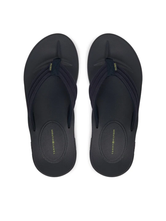 Zdjęcie produktu Japonki Tommy Hilfiger Molded Hilfiger Lth Beach Sandal FM0FM05802 Granatowy