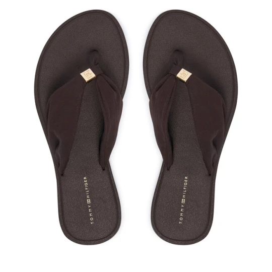 Zdjęcie produktu Japonki Tommy Hilfiger Th Scandi Soft Summer Sandal FW0FW09421 Brązowy