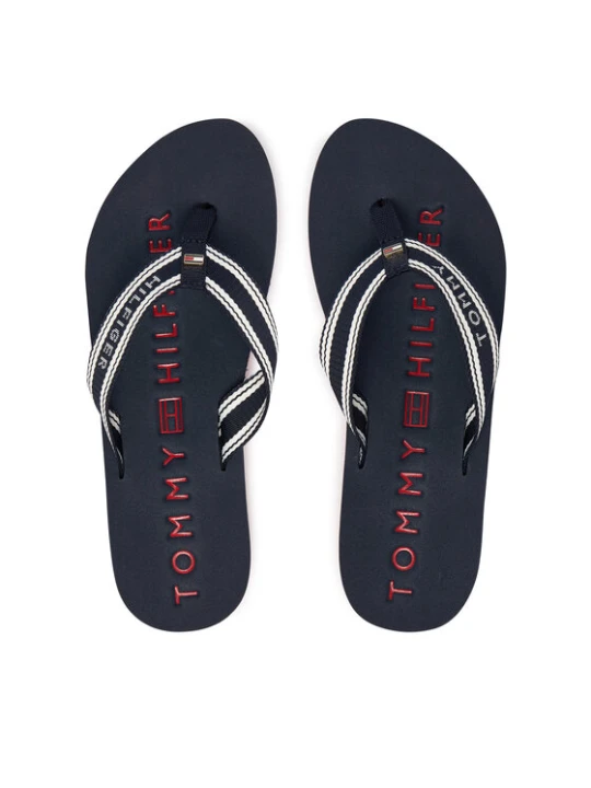 Zdjęcie produktu Japonki Tommy Hilfiger Th Webbing Summer Sandal FW0FW09193 Granatowy