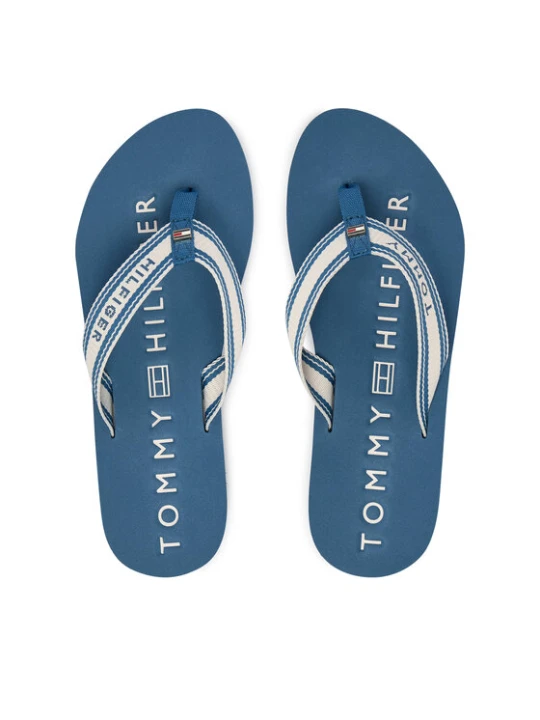 Zdjęcie produktu Japonki Tommy Hilfiger Th Webbing Summer Sandal FW0FW09193 Niebieski