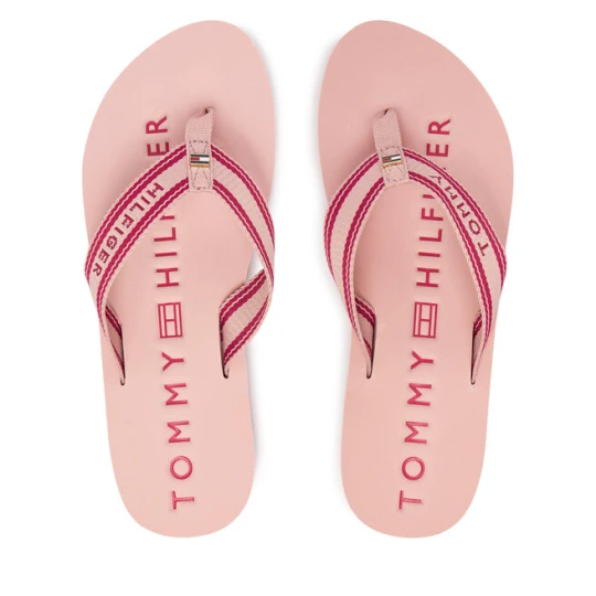 Zdjęcie produktu Japonki Tommy Hilfiger Th Webbing Summer Sandal FW0FW09193 Różowy