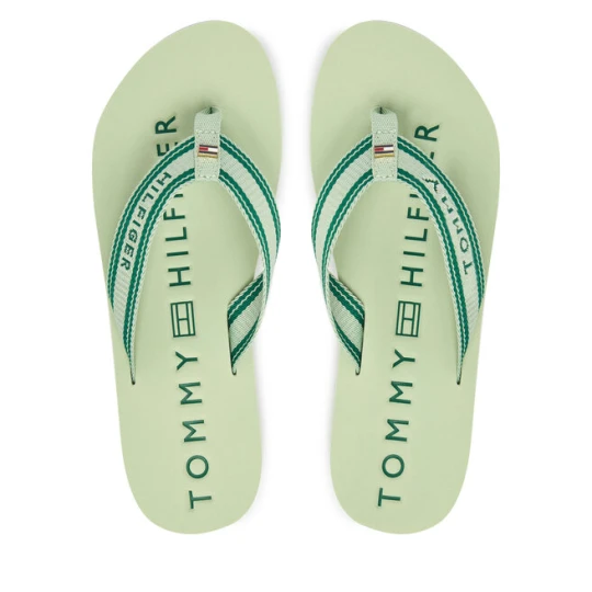 Zdjęcie produktu Japonki Tommy Hilfiger Th Webbing Summer Sandal FW0FW09193 Zielony