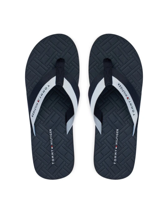 Zdjęcie produktu Japonki Tommy Hilfiger Webbing Strap Flag Embossed FM0FM05807 Granatowy