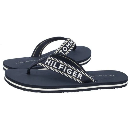 Zdjęcie produktu Japonki Tommy Webbing Sandal Space Blue FW0FW07143 DW6 (TH784-a) Tommy Hilfiger