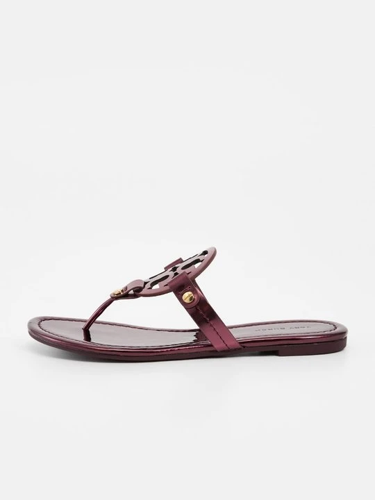 Zdjęcie produktu Japonki Tory Burch bordowy