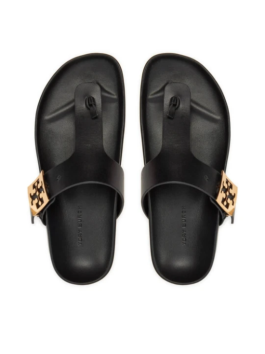 Zdjęcie produktu Japonki Tory Burch Mellow Thong Sandal 155190 Czarny
