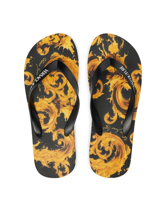 Zdjęcie produktu Japonki Versace Jeans Couture 80YA3SQ7 ZSS80 Czarny