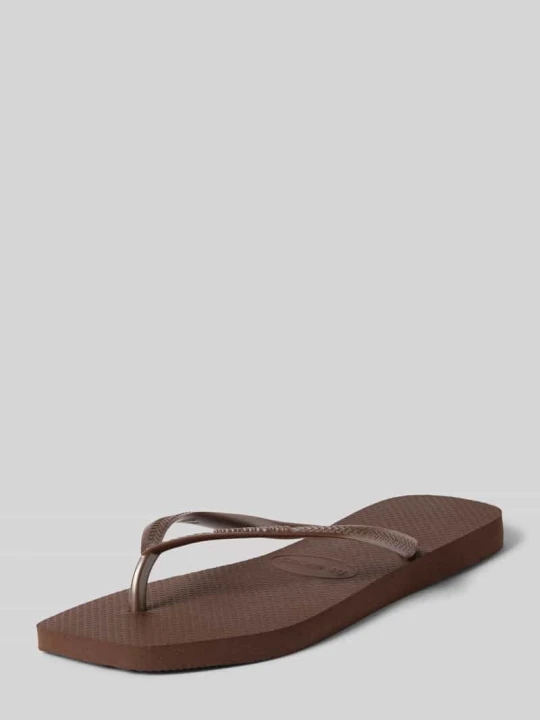 Zdjęcie produktu Japonki z fakturowaną podeszwą model 'SLIM' Havaianas Ciemnobrązowy
