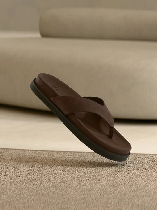Zdjęcie produktu Japonki Zign STUDIO By Zalando ciemnobrązowy