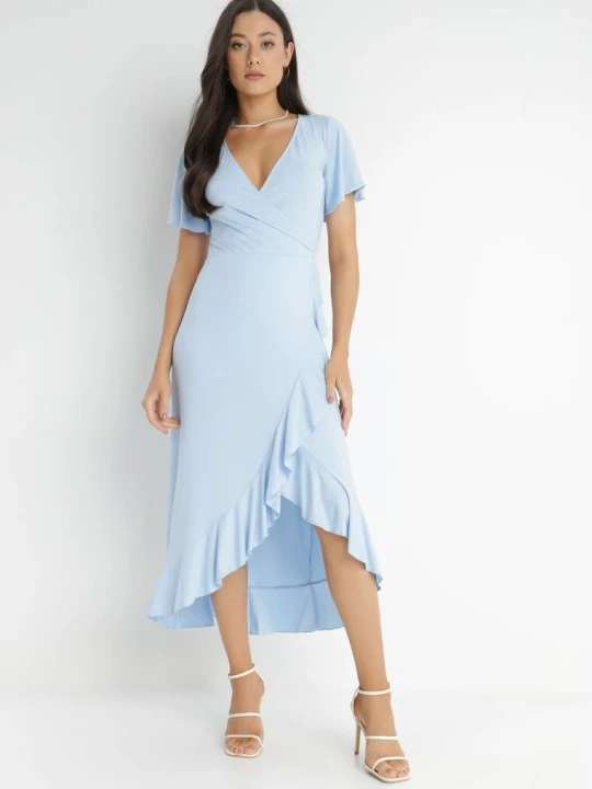 Zdjęcie produktu Jasnoniebieska Sukienka Aediala By Swan Niebieski