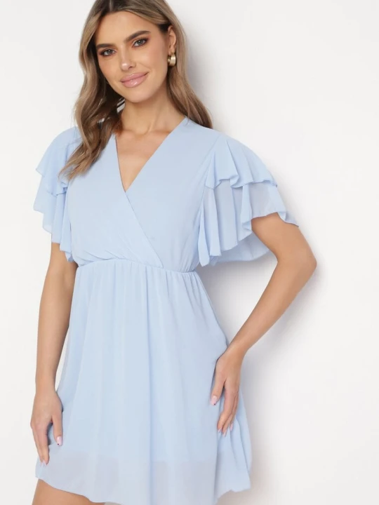 Zdjęcie produktu Jasnoniebieska Sukienka Theselle Lily Rose Niebieski