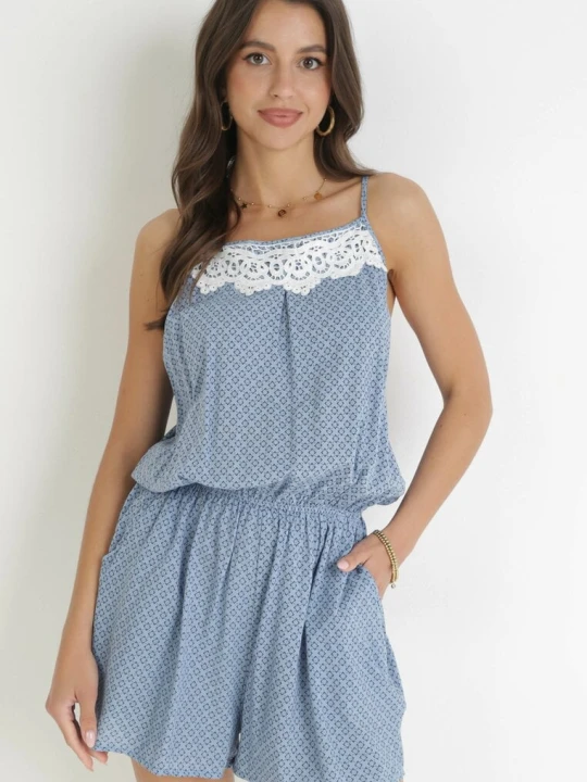 Zdjęcie produktu Jasnoniebieski Kombinezon Enchanted New Fashion