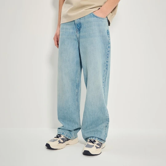 Zdjęcie produktu Jasnoniebieskie jeansy baggy loose fit House