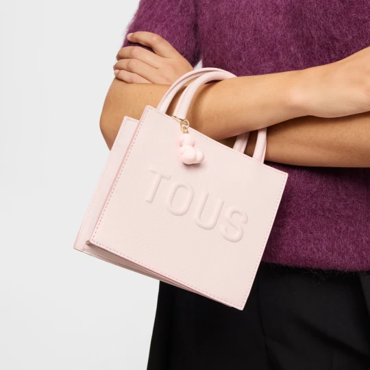 Zdjęcie produktu Jasnoróżowa Minitorebka Cube Tous Brenda - Tous DARK PINK