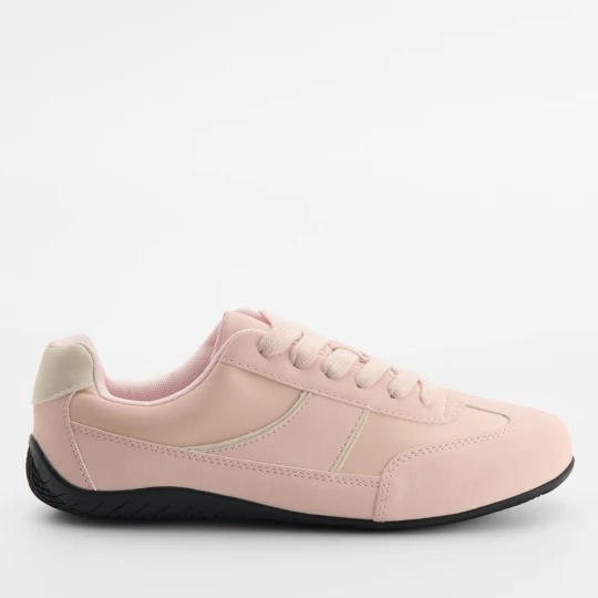 Zdjęcie produktu Jasnorózowe sneakersy z imitacji zamszu House pastelowy różowy