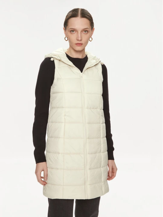 Zdjęcie produktu JDY Bezrękawnik Zulu Spring 15311856 Écru Regular Fit Kremowy