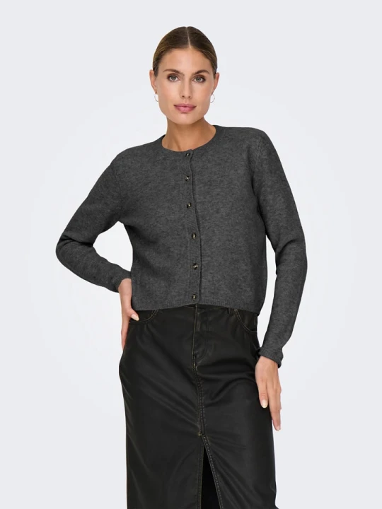 Zdjęcie produktu JDY Kardigan w kolorze antracytowym rozmiar: XL
