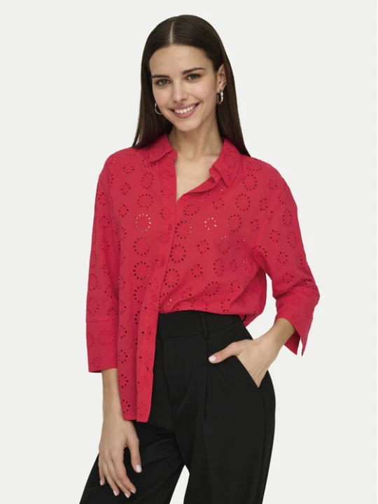 Zdjęcie produktu JDY Koszula Tallie 15292179 Czerwony Regular Fit