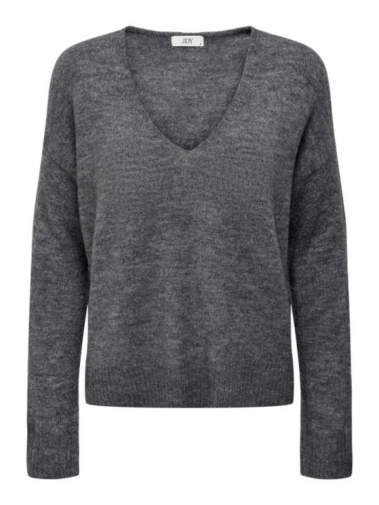 Zdjęcie produktu JDY Sweter "Elanora" w kolorze antracytowym rozmiar: XL