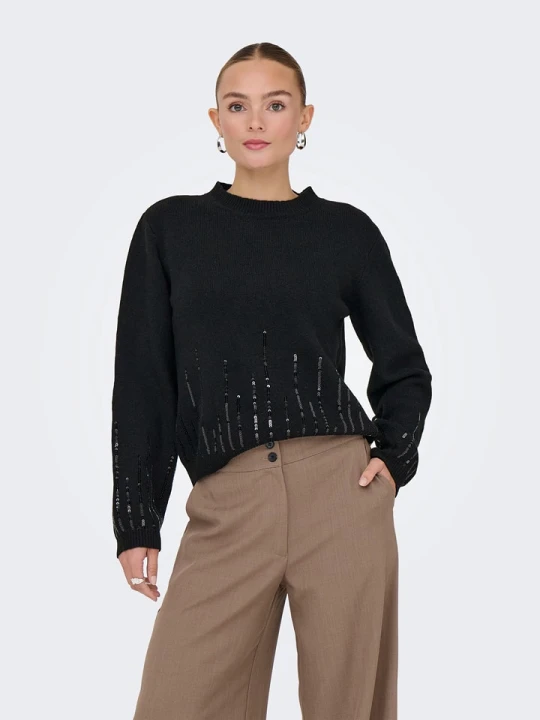 Zdjęcie produktu JDY Sweter w kolorze czarnym rozmiar: XS