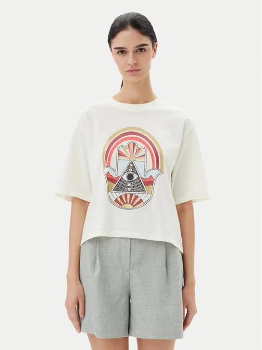 Zdjęcie produktu JDY T-Shirt Carla 15341561 Biały Regular Fit