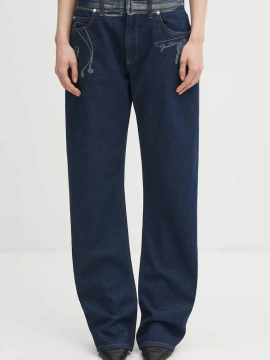 Zdjęcie produktu Jean Paul GAULTIER jeansy Trompe L'oeil Print