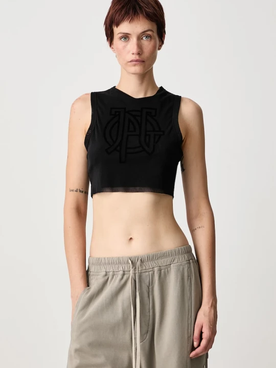 Zdjęcie produktu Jean Paul GAULTIER JPG Logo crop top damski