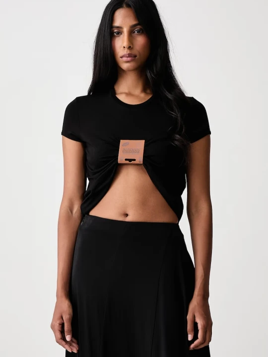 Zdjęcie produktu Jean Paul GAULTIER T-shirt z wiskozą damski