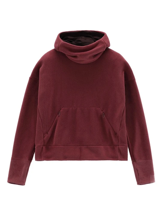 Zdjęcie produktu Jeanne Baret Bluza polarowa "Rochefort" w kolorze fioletowym rozmiar: 44