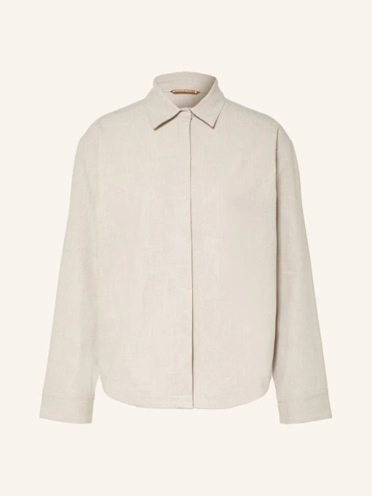 Zdjęcie produktu Jeanne Baret Bluzka Koszulowa Hella Z Flaneli beige