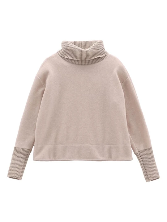 Zdjęcie produktu Jeanne Baret Sweter polarowy "Wallis" w kolorze kremowym rozmiar: 36