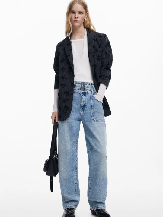 Zdjęcie produktu Jeans Balloon Desigual niebieski