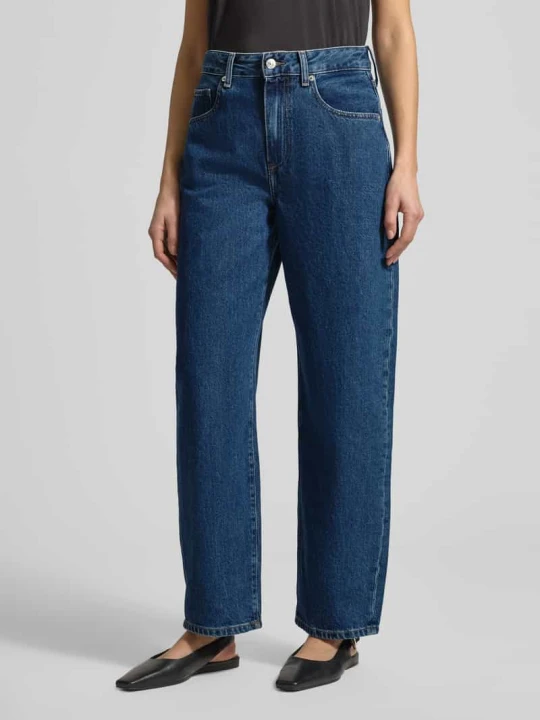 Zdjęcie produktu Jeans o kroju barrel fit z czystej bawełny Tommy Hilfiger Jeansowy niebieski