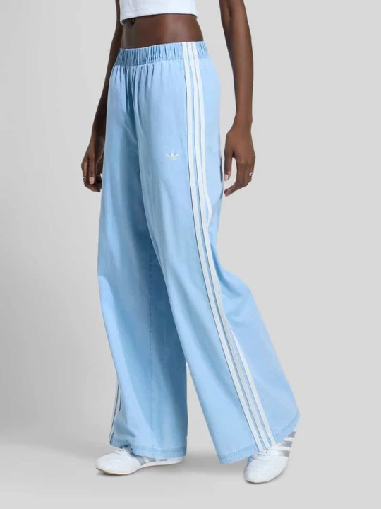 Zdjęcie produktu Jeans o kroju loose fit z czystej bawełny adidas Originals Jasnoniebieski