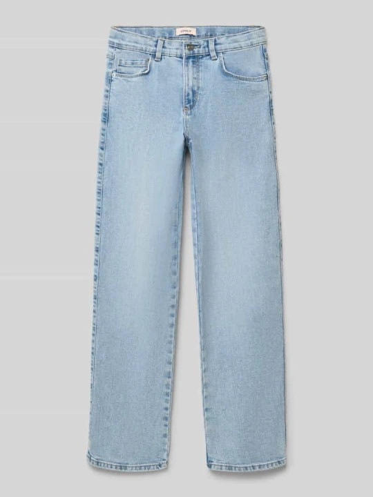 Zdjęcie produktu Jeans o kroju loose fit z mieszanki bawełny z dodatkiem wiskozy model 'BLAIR' Only Jasnoniebieski
