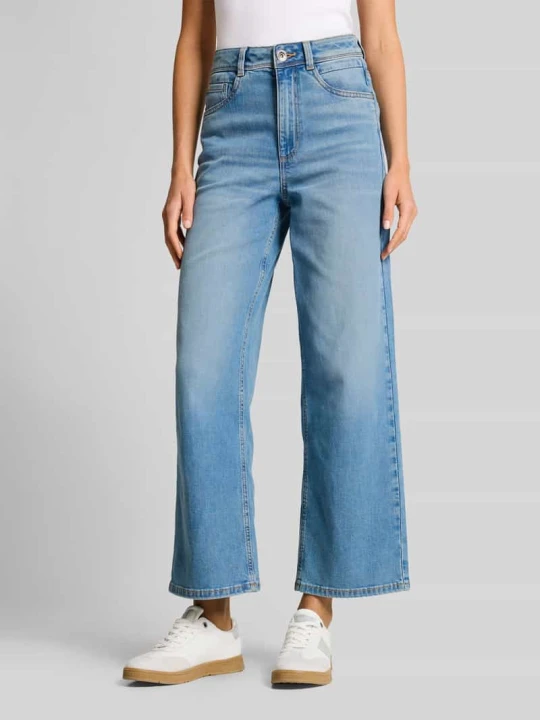 Zdjęcie produktu Jeans o kroju regular fit model 'TTNELMA CULOTTE' Tom Tailor Jasnoniebieski