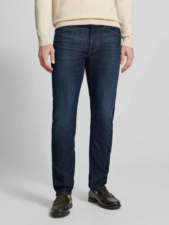 Zdjęcie produktu Jeans o kroju straight fit w 5-kieszeniowym fasonie model 'DAREN' Lee Ciemnoniebieski