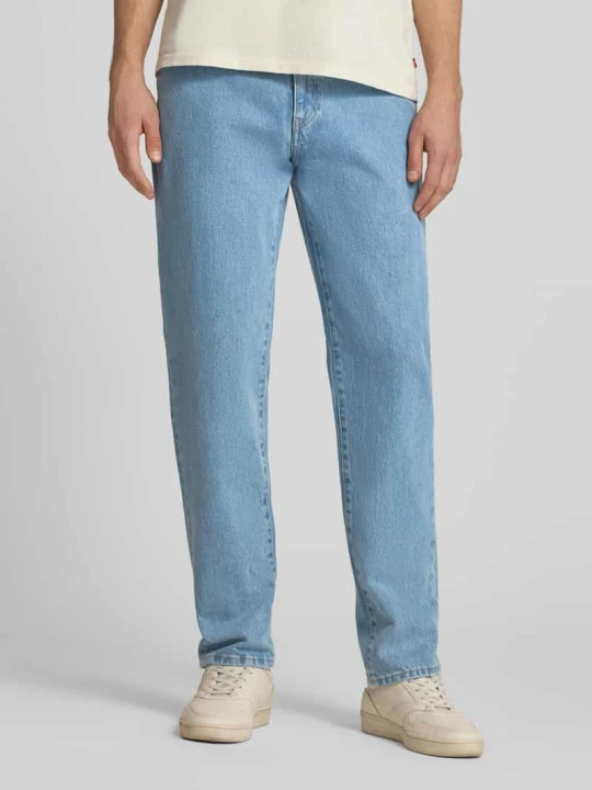 Zdjęcie produktu Jeans o kroju straight fit w stylu 5-kieszeniowym model 'COSMOS' Edwin Jeansowy niebieski