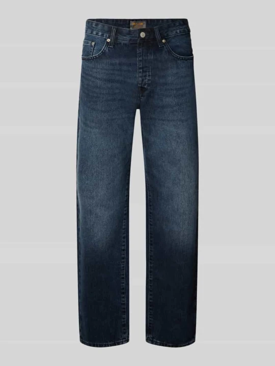 Zdjęcie produktu Jeans o kroju straight fit z czystej bawełny model 'EDGE' Only & Sons Ciemnoniebieski