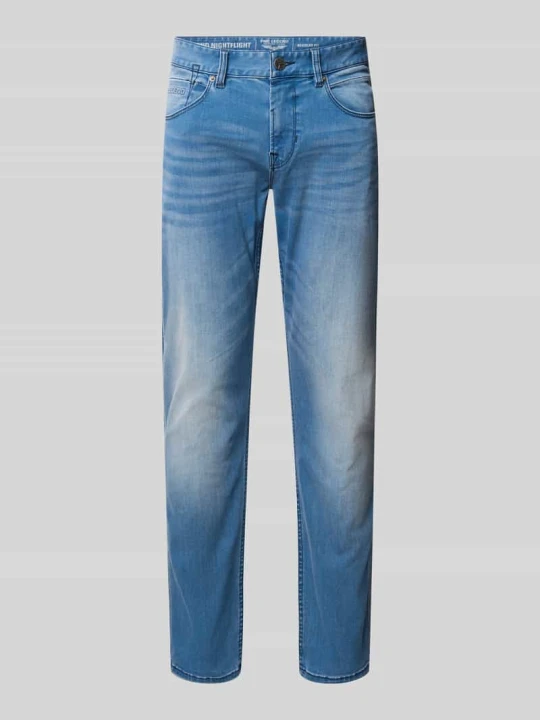 Zdjęcie produktu Jeans o kroju straight fit z mieszanki bawełny z dodatkiem wiskozy model 'NIGHTFLIGHT' PME Legend Granatowy