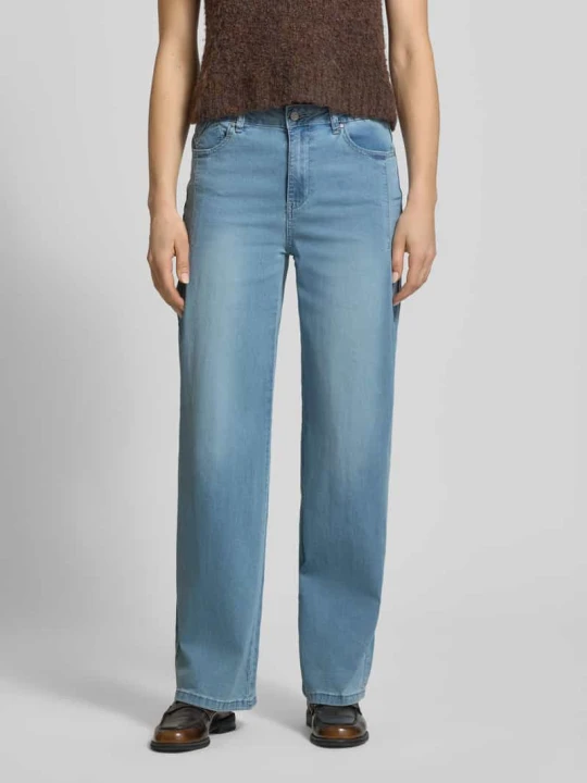 Zdjęcie produktu Jeans o kroju wide fit z dodatkiem wiskozy i lyocellu Buena Vista Jasnoniebieski